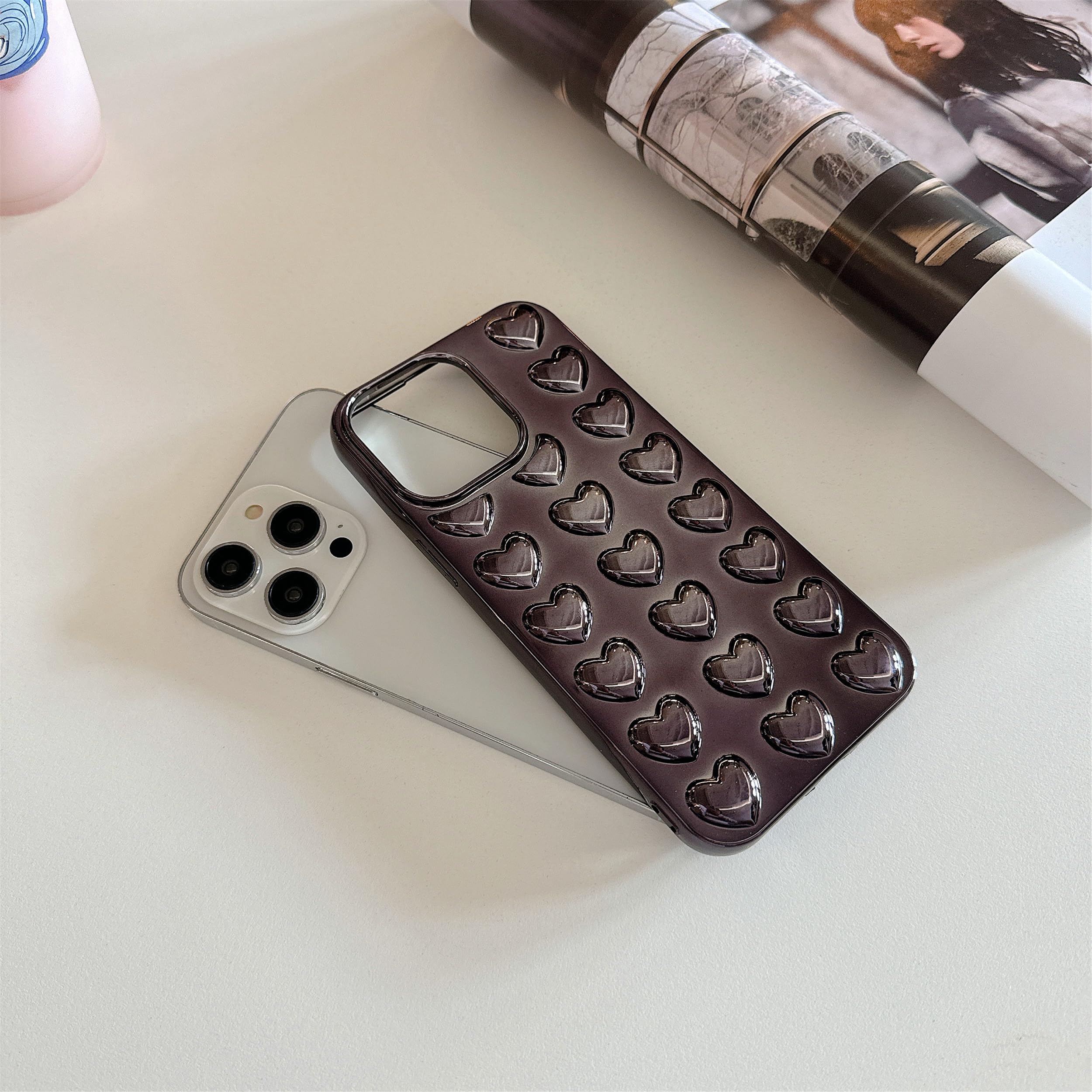 Amazon.com: Pretaco for iPhone 15 Pro Max Case, [Premium